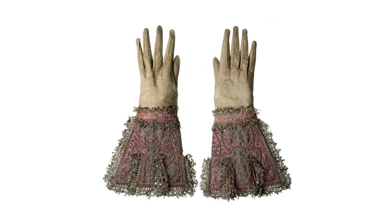 Gloves believed to be worn by Charles I on the day of his execution