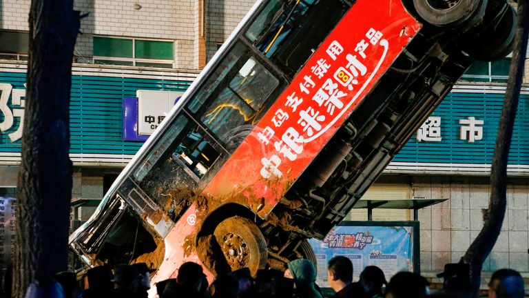 China sinkhole