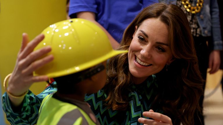 EMBARGOED TO 2230 TUESDAY JANUARY 21 The Duchess of Cambridge attends the launch of a UK-wide survey on early childhood at Thinktank, Birmingham Science Museum. PA Photo. Picture date: Tuesday January 21, 2020. The poll, conducted by Ipsos MORI on behalf of the Royal Foundation, is thought to be the biggest survey of its kind and aims to encourage a nationwide conversation on early childhood. See PA story ROYAL Cambridge. Photo credit should read: Eddie Keogh/PA Wire