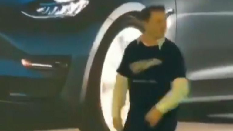Videos of Elon Musk dancing at a Tesla plant in China are going viral online.