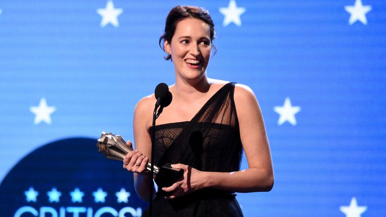 Phoebe Waller-Bridge&#39;s Fleabag was a big winner at the Critics&#39; Choice Awards