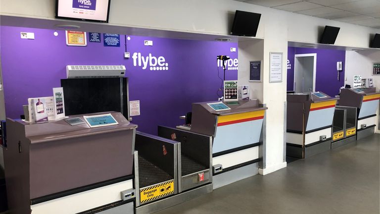 Exeter Airport is Flybe&#39;s head quarters