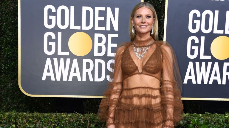 Gwyneth Paltrow at the Golden Globes 2020