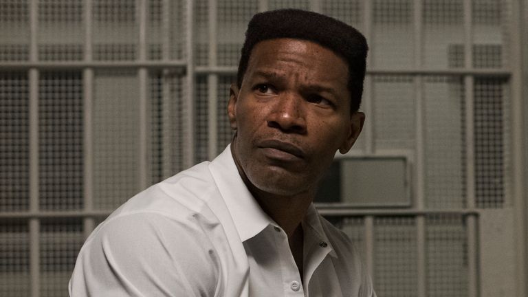 Jamie Foxx as Walter McMillian in Just Mercy. Pic: Warner Bros Entertainment Inc