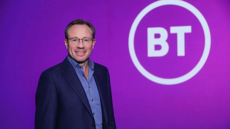 BT chief executive Philip Jansen. Pic: BT