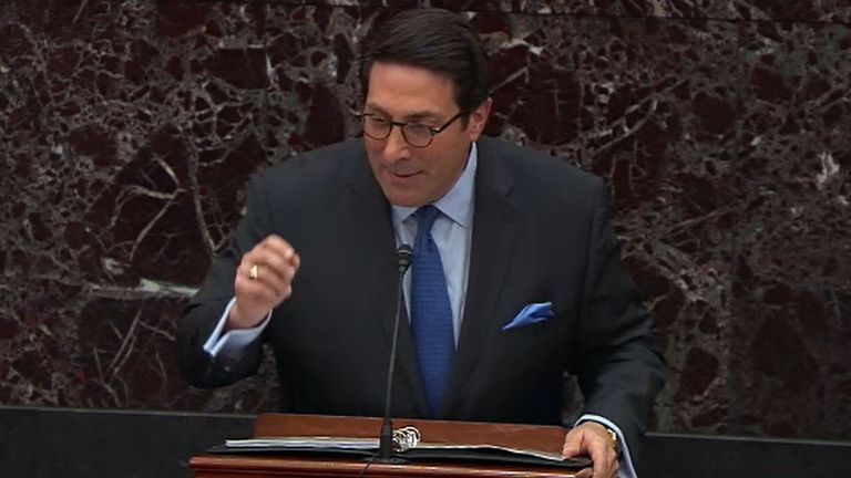 Jay Sekulow framed the trial as politically motivated