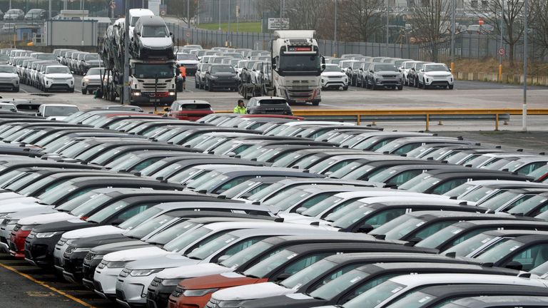 Car giant JLR is cutting jobs at its Halewood plant in Merseyside, according to Unite