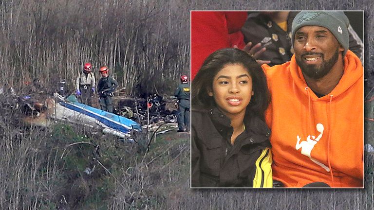 Kobe Bryant Details Of Fatal Helicopter Crash Revealed By Investigators Us News Sky News 