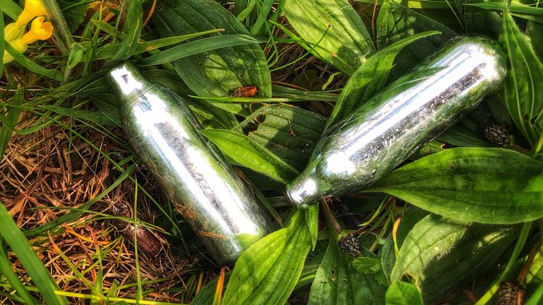 Professor Nutt said nitrous oxide, which comes in canisters, is a &#39;great British discovery&#39;
