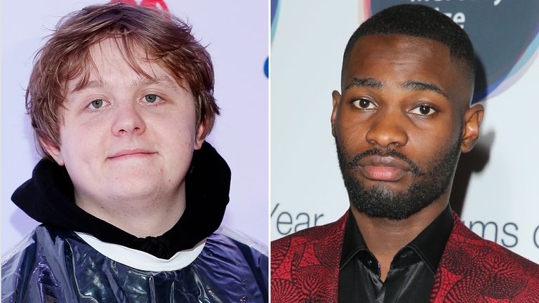 Lewis Capaldi and Dave