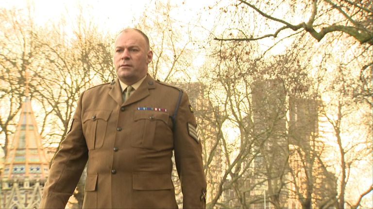 Sergeant Alastair Smith-Weston joined the Army in the late 1990s