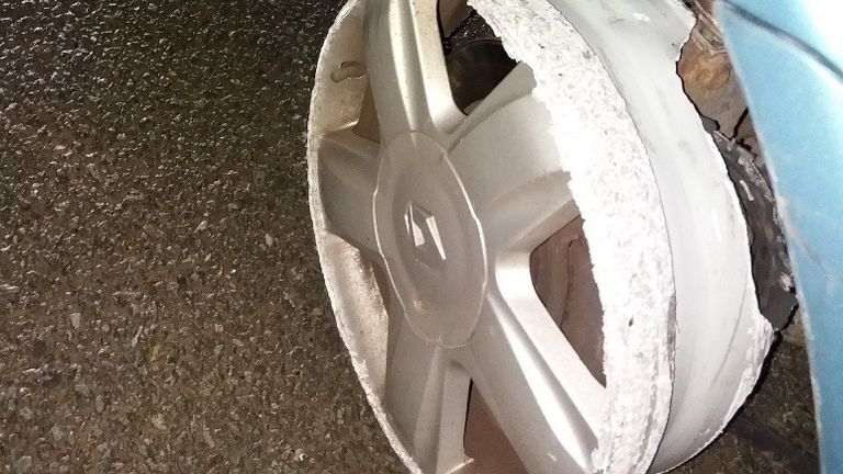 GMP officers pulled this car over on the M66