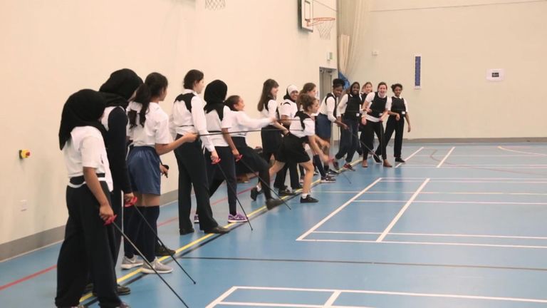 Muslim Girls Fence is aimed at making extracurricular activities more inclusive 