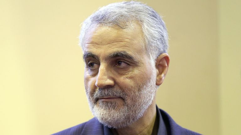 Llu Quds Gwarchodlu Chwyldroadol Iran, Gen. Qassem Suleimani