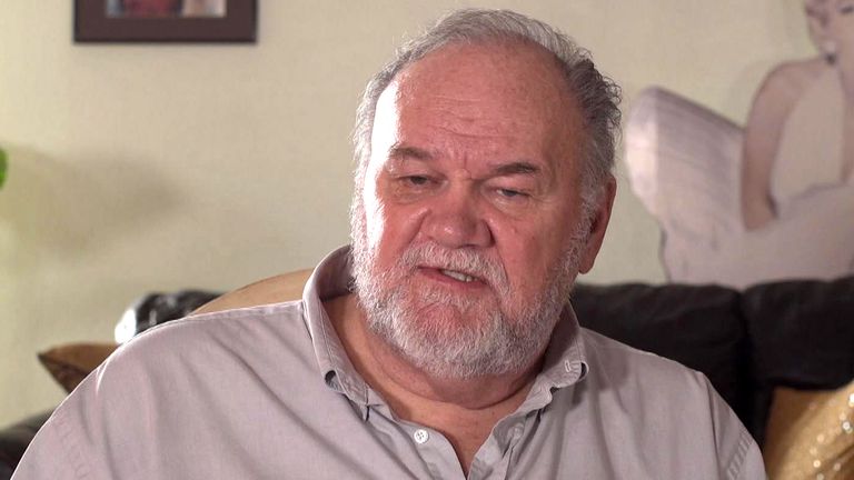 Thomas Markle fears he will never see his daughter again 