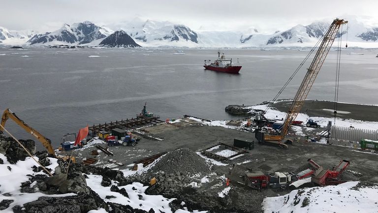 Daily updates as Sky heads into Antarctic wilderness, Climate News