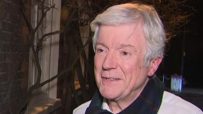 Lord Tony Hall is stepping down as director-general of the BBC after seven years and he told Sky that 'it was always going to be difficult to leave'.