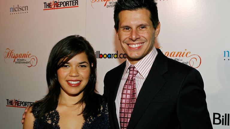 Ugly Betty star America Ferrera and show creator Silvio Horta