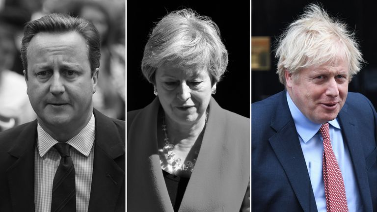 The UK has had three prime ministers since the vote for Brexit in 2016