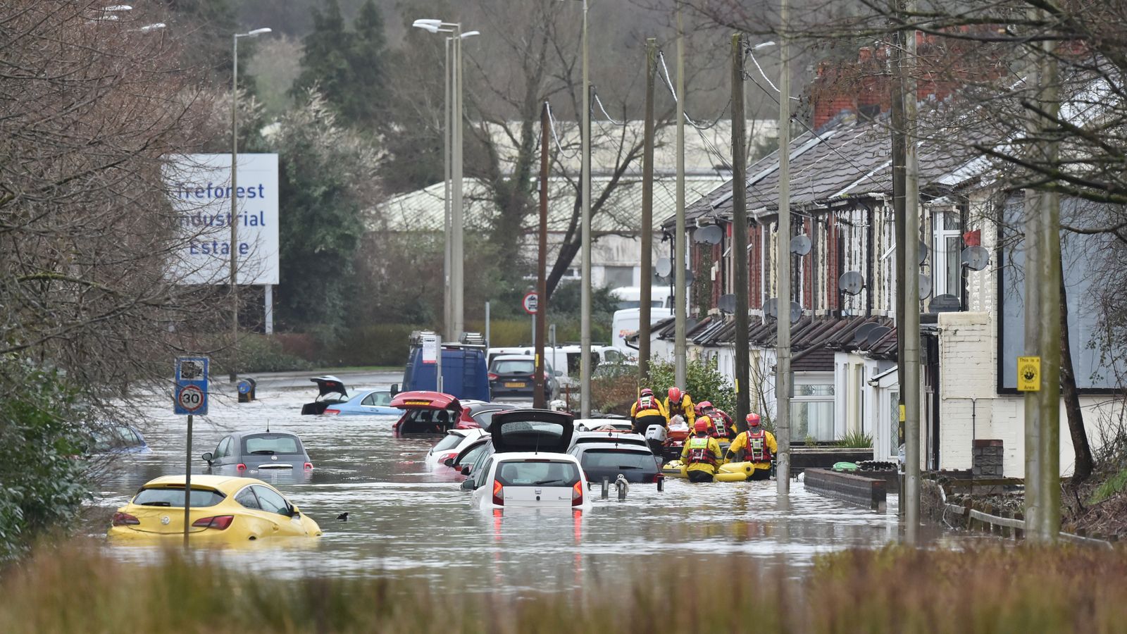 In the wake of Storm Dennis: The weather warnings in place in your area ...