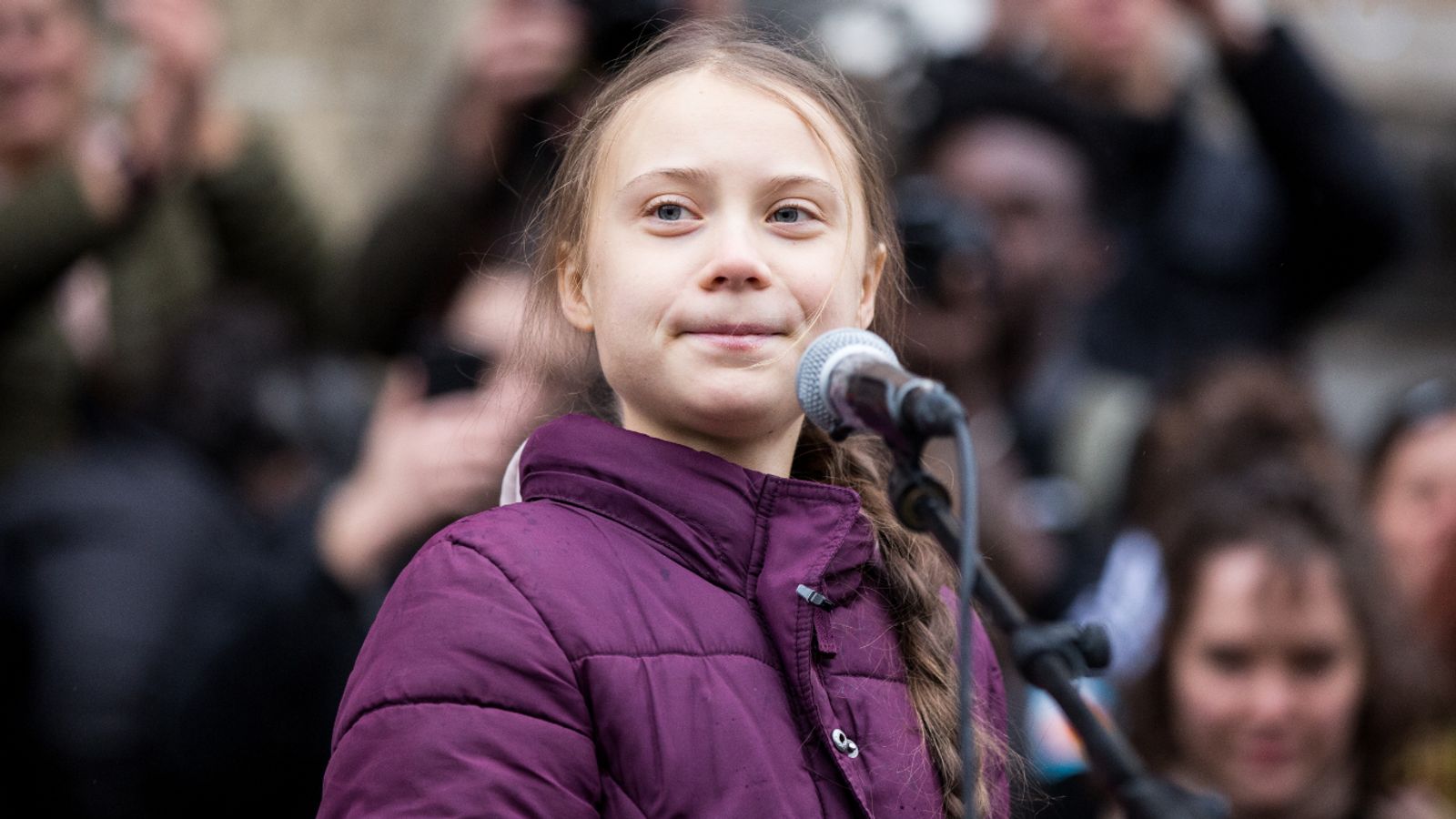 Greta Thunberg wins €1m climate change prize - but is giving it away 'as quickly as possible' - Sky News