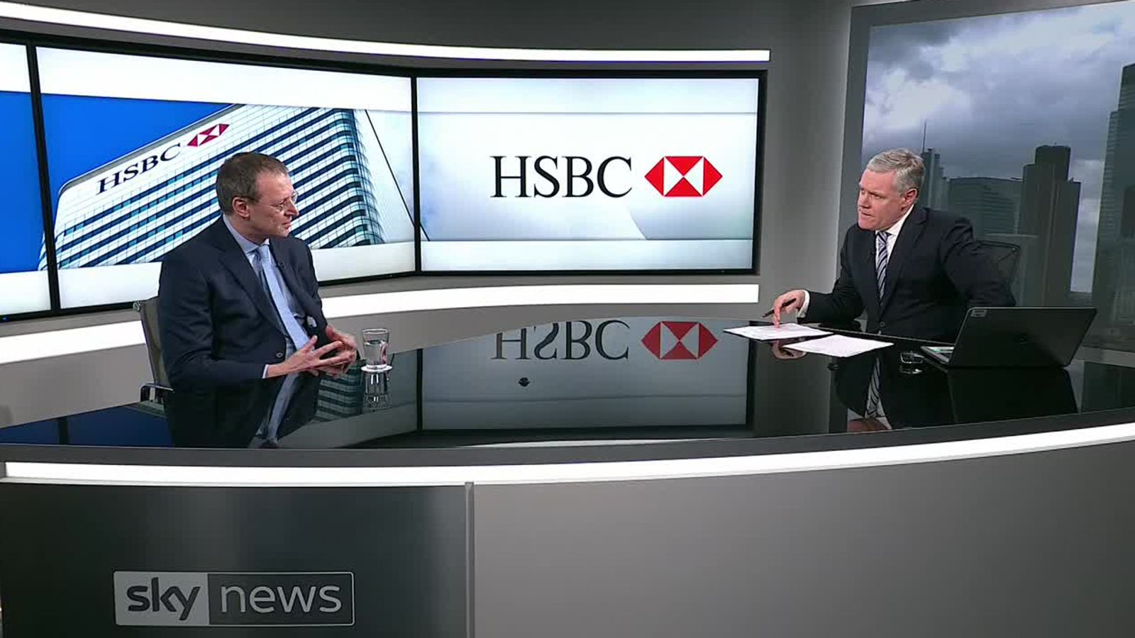 HSBC shakeup a result of tougher market News UK Video News Sky News