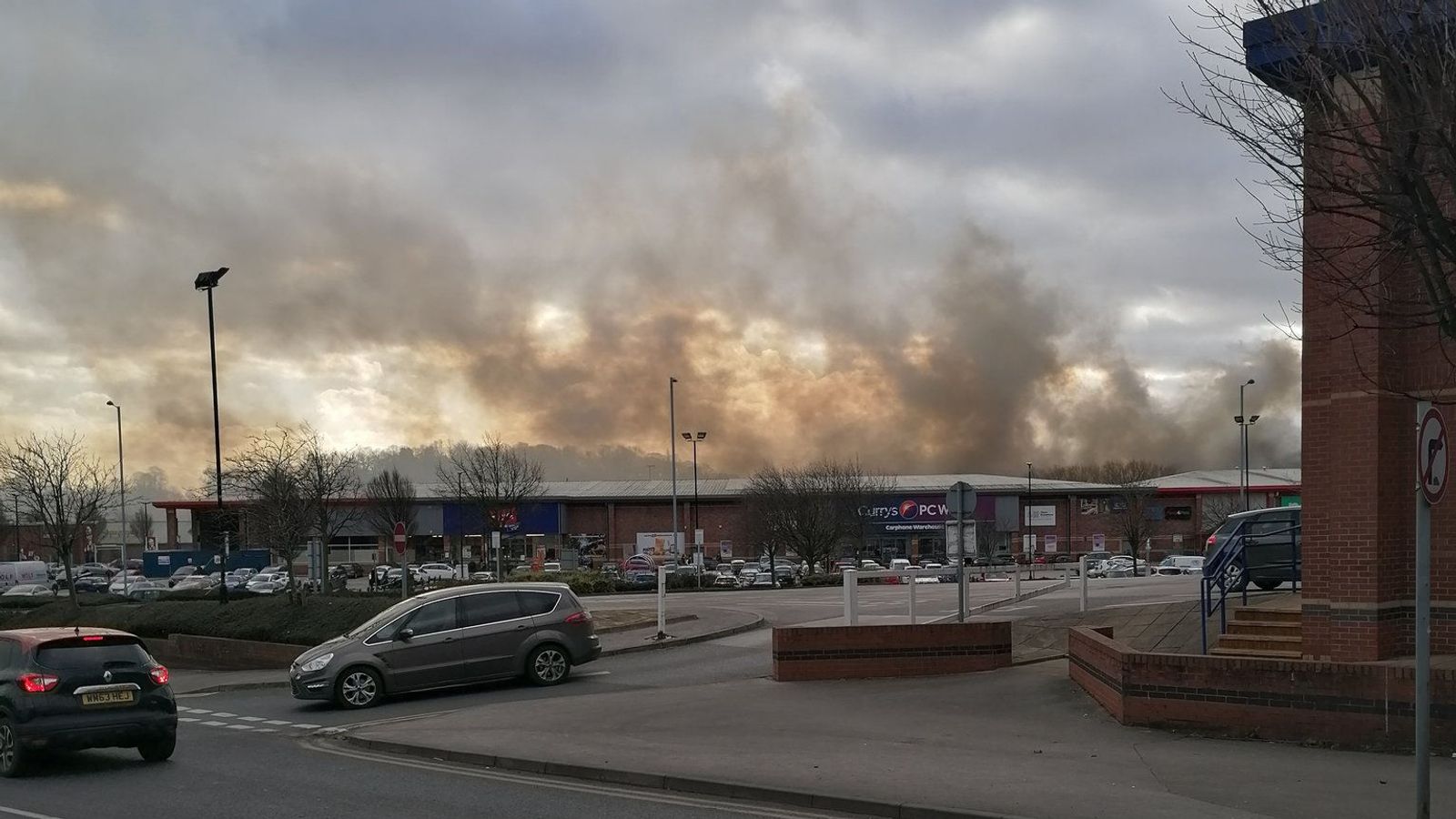 Bakery fire sends plumes of smoke over Wakefield UK News Sky News