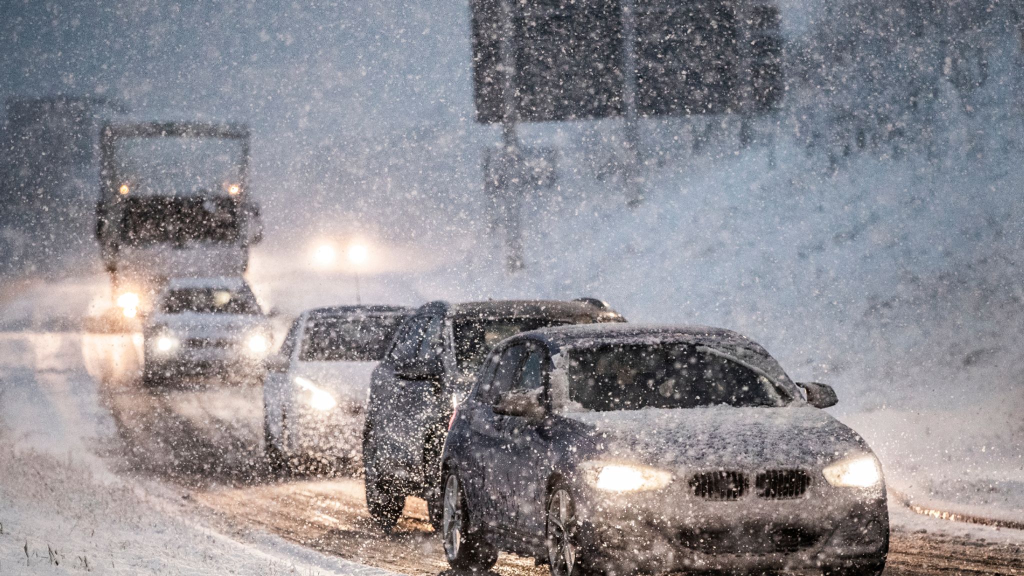 UK weather Snow and ice warnings for large parts of UK after flood