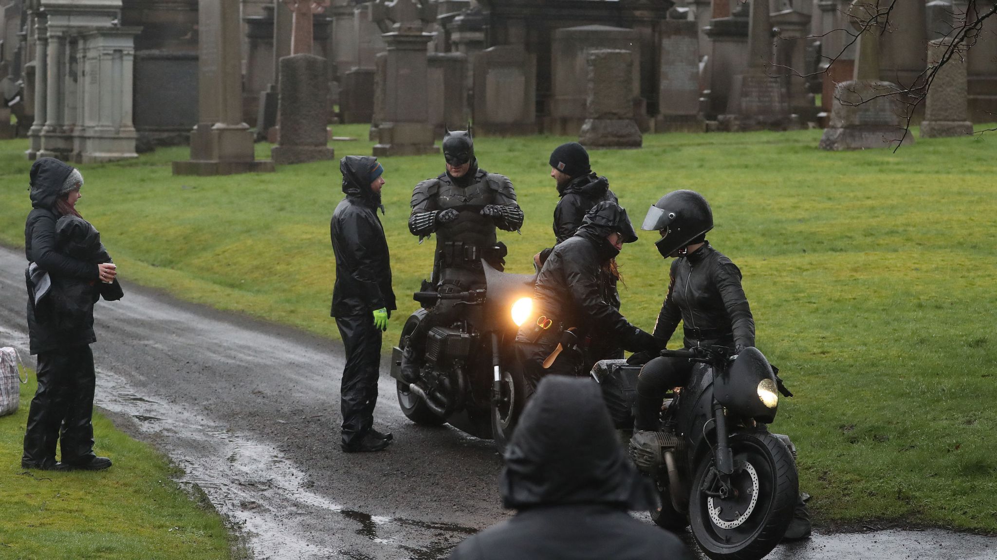 The Batman filming starts in Glasgow Ents & Arts News Sky News