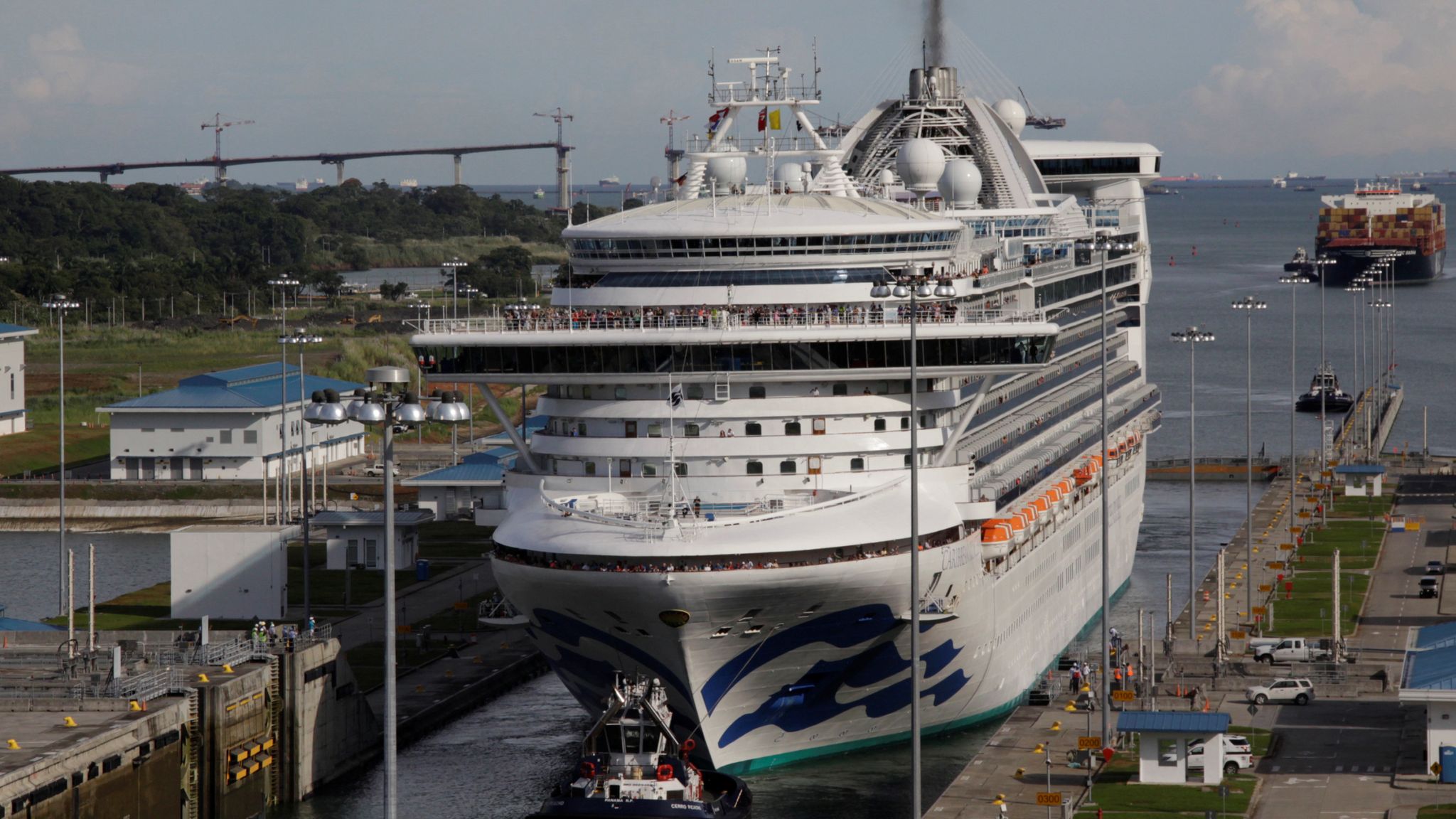 Caribbean Cruise Ship Turns Back After 300 Get Vomiting Bug World News Sky News