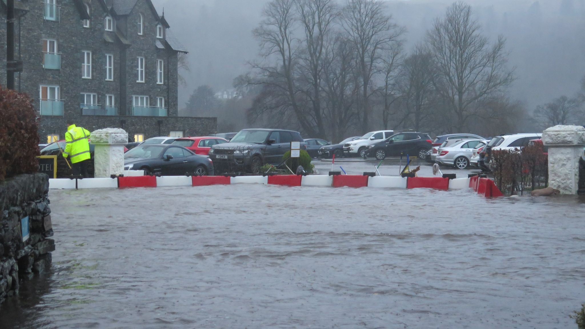 UK weather: Storm Dennis leads to flood warnings and cancelled flights ...