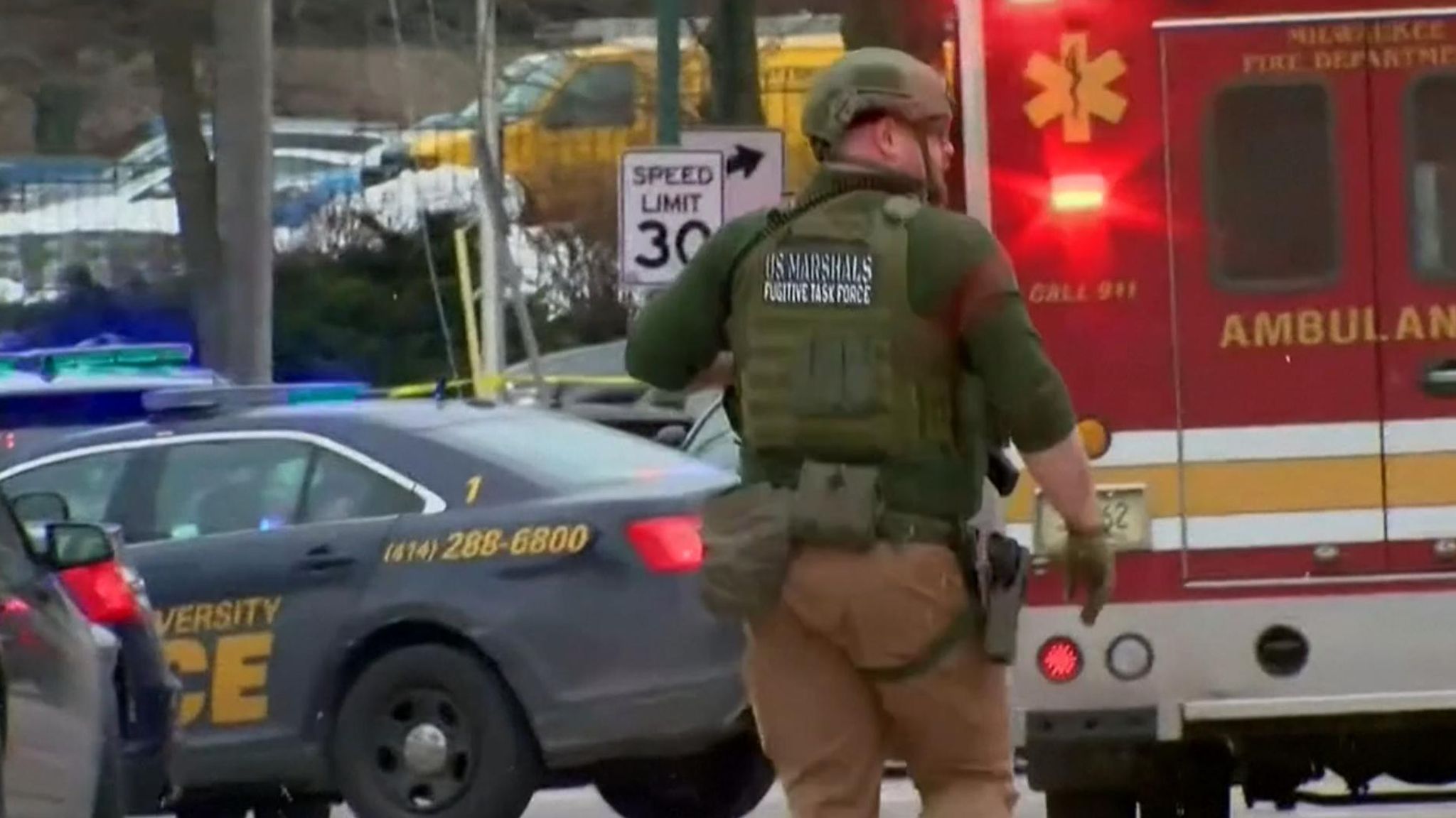 Gunman kills five people at Milwaukee brewery | US News | Sky News