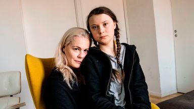 Greta Thunberg stopped talking and eating aged 11, her mother reveals
