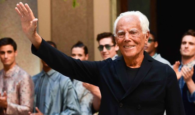 Giorgio Armani criticised for accusing fashion industry of 'raping' women