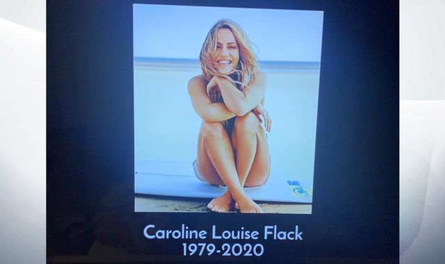 'Caroline loved love': Love Island dedicates final to Flack with tearful tribute from Laura Whitmore