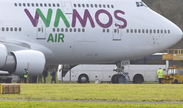 Anger among returning Britons as they're told four people on plane had COVID-19