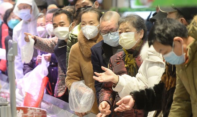 Coronavirus: Number of European cases kept low because of China's 'sacrifice', minister says