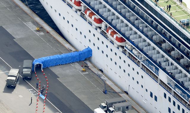 Coronavirus: Britons on cruise ship in Japan face 14-day quarantine on the Wirral