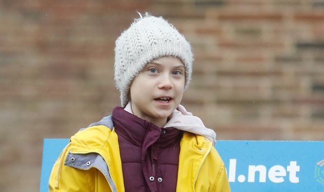 Greta Thunberg sends message to British schoolchildren at Bristol rally