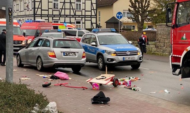 Germany: Around 30 injured as car 'deliberately driven' into German carnival parade