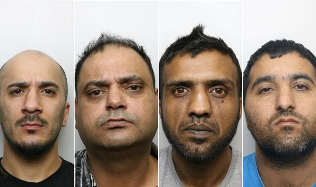 Huddersfield grooming: Six men jailed for up to 15 years each for sexually abusing girls