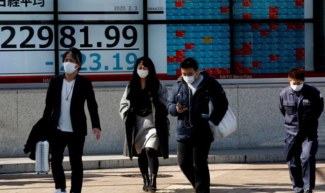 Japan on brink of recession as coronavirus impact threatens economy