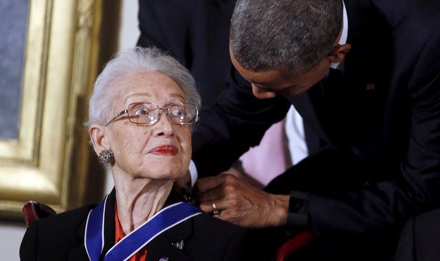 Katherine Johnson: NASA mathematician portrayed in Hidden Figures film has died aged 101