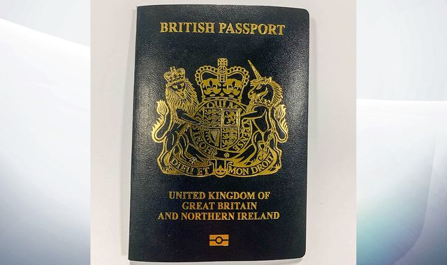 'Iconic' blue UK passports to be issued from next month after EU exit