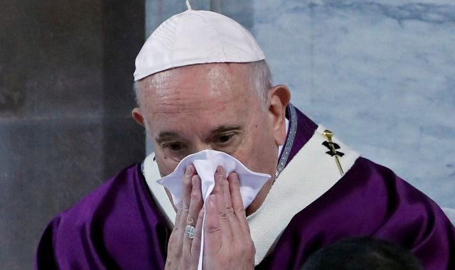 Pope Francis cancels Rome mass due to illness, Vatican says