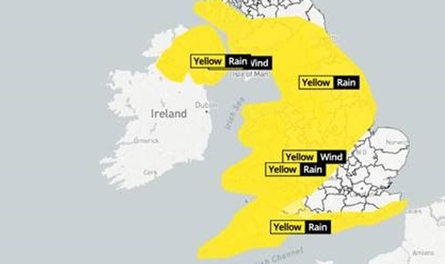 Storm Jorge: Winds of up to 70mph and rain to hit this weekend