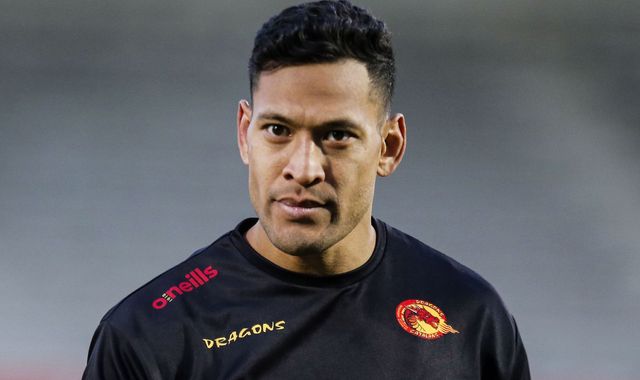 Israel Folau named in Catalans Dragons squad to face Castleford