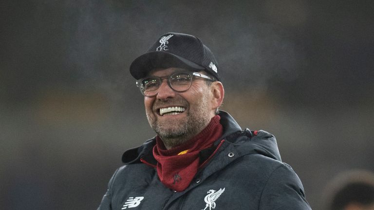 Liverpool boss Jurgen Klopp says his side are not focusing on breaking records. 