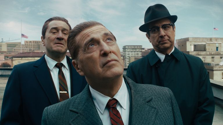 Al Pacino and Robert De Niro in The Irishman. Pic: Netflix