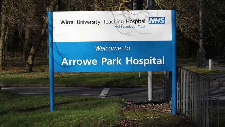 The Britons were quarantined at Arrowe Park Hospital for two weeks